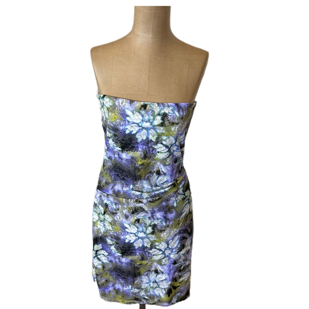 NWT! Amy Matto New York Sleeveless Multi Color Dress Size Small